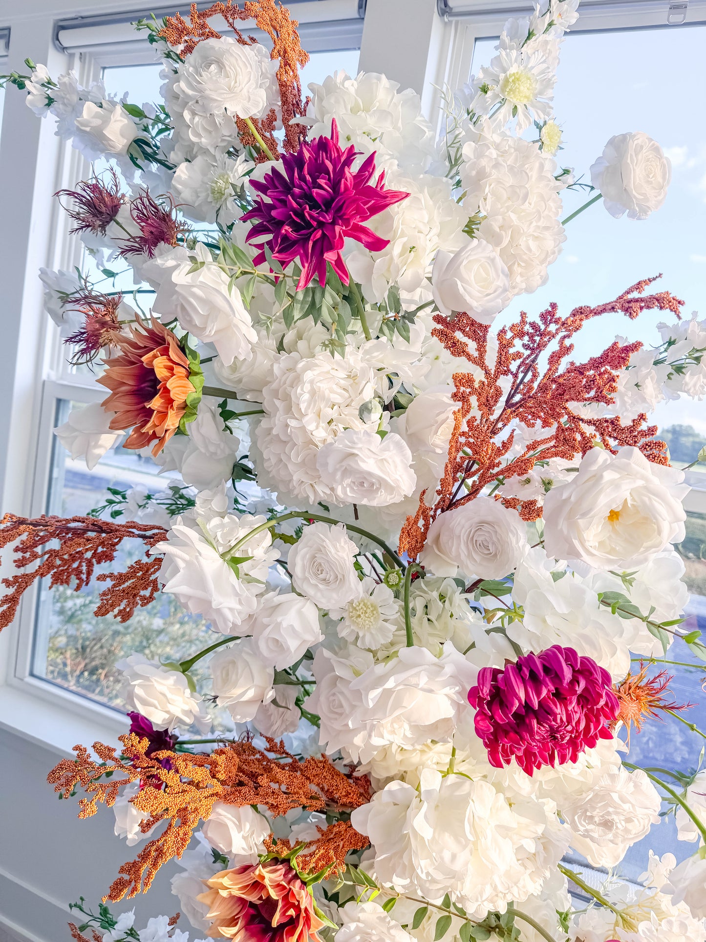 Gwen Floral Aisle Flowers Set