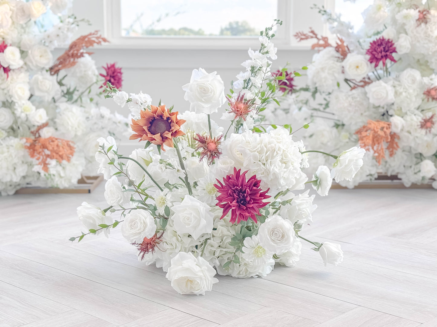 Gwen Floral Aisle Flowers Set