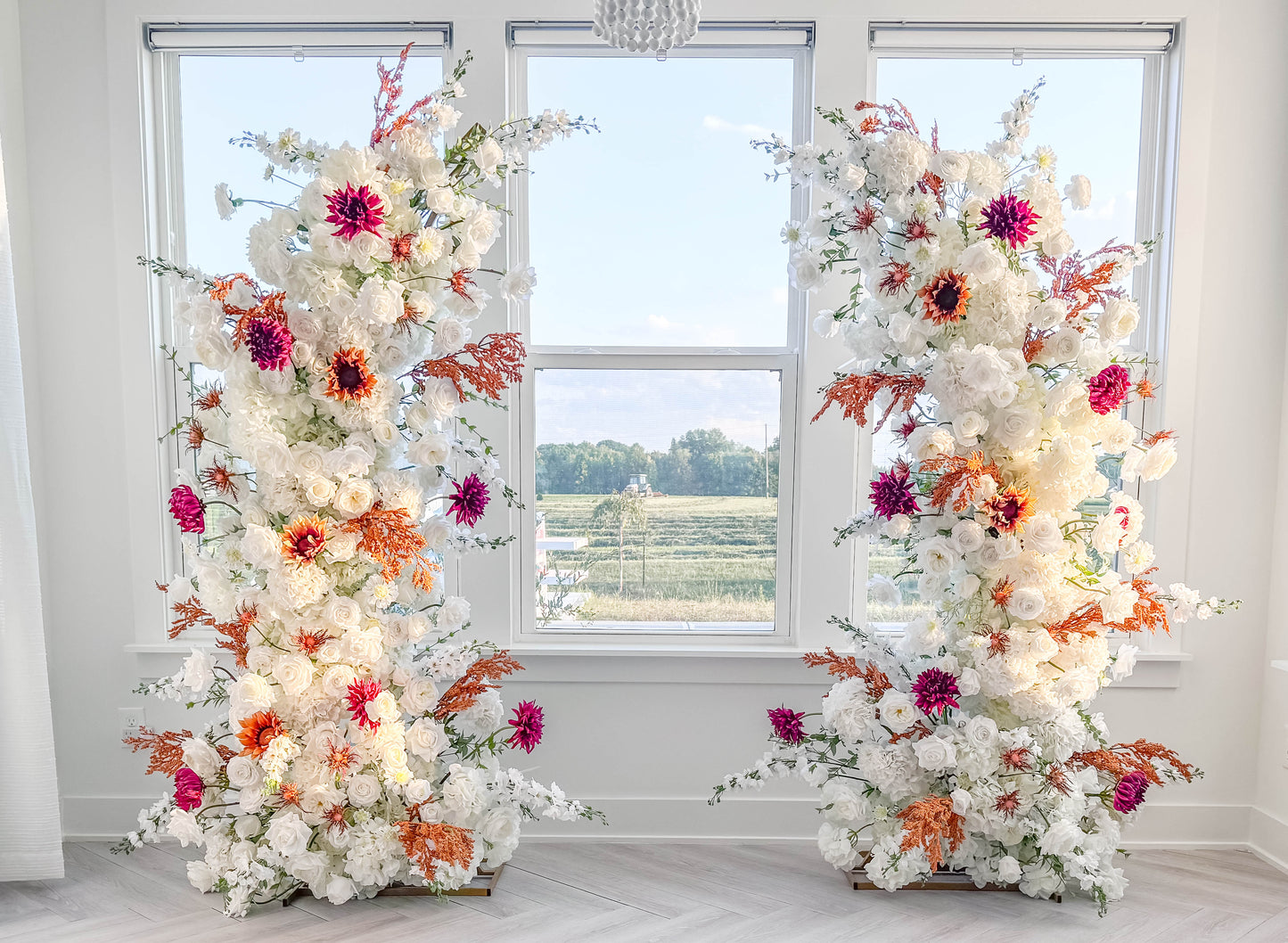 Gwen Floral Aisle Flowers Set